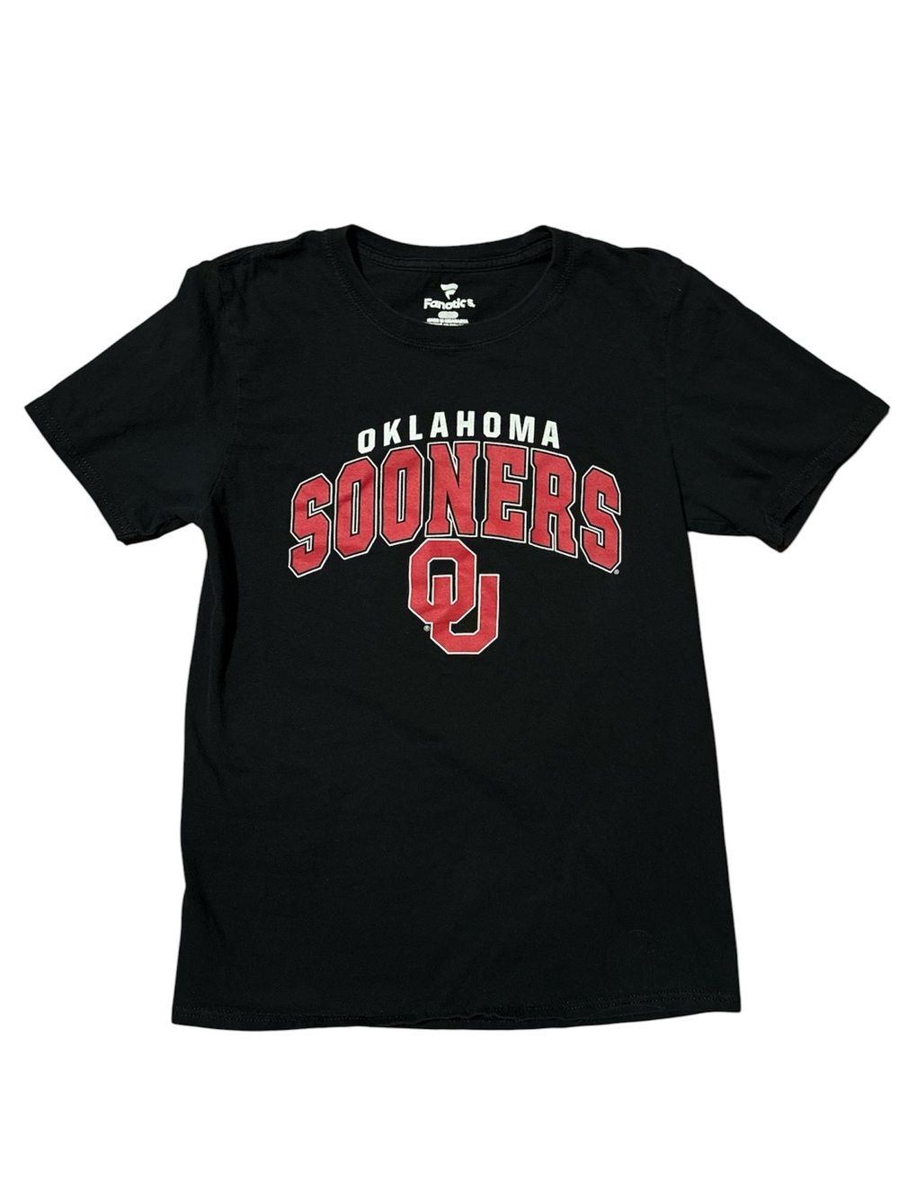 OU Oklahoma Sooners T Shirt Adult Size: Small